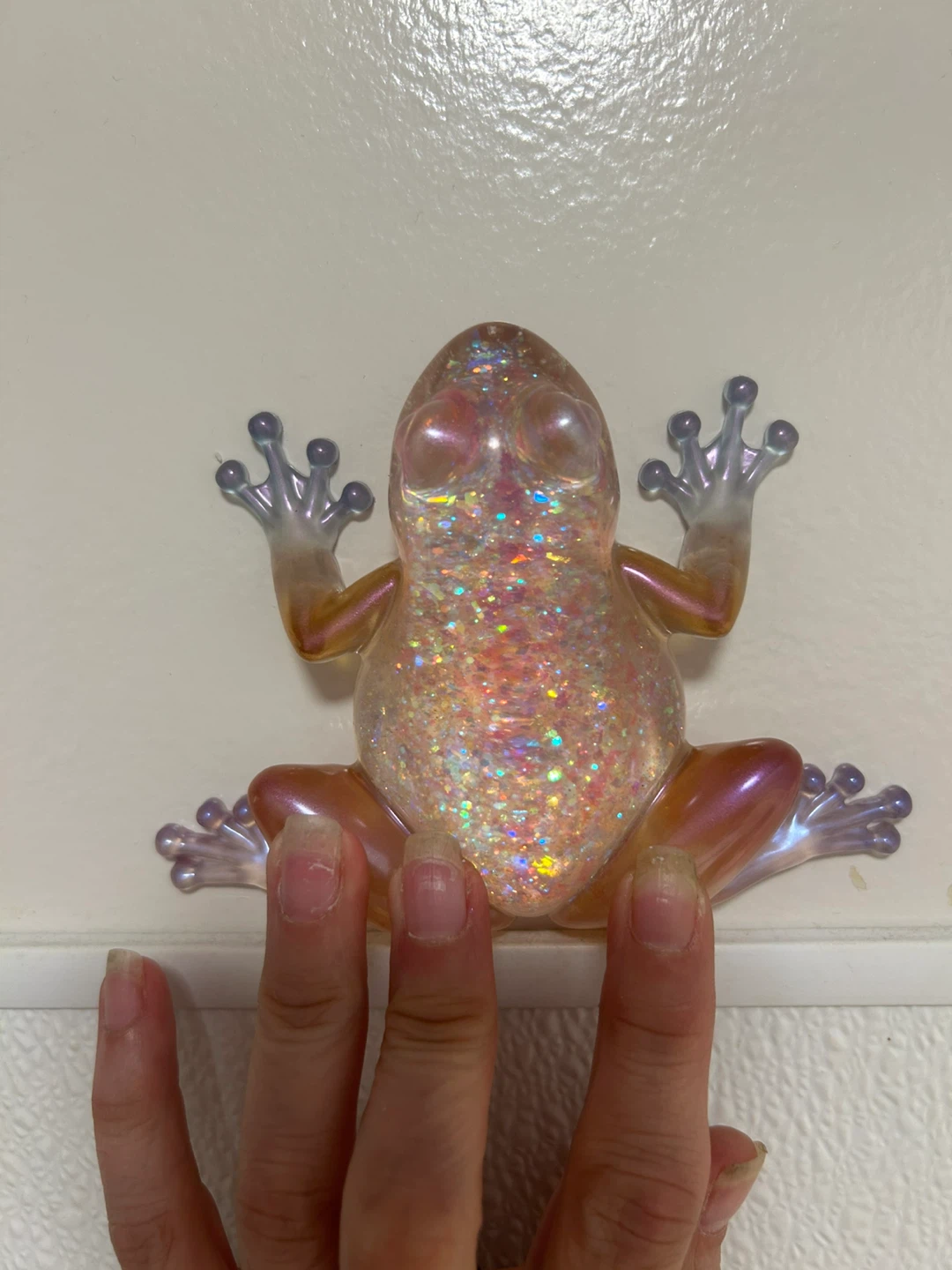 Sparkly Decorative Frog Figurine