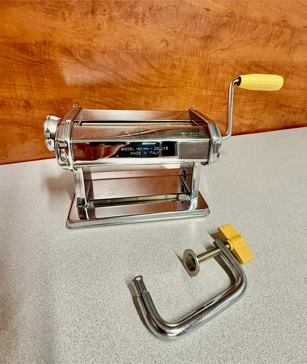 Marcato Atlas 150 Pasta Machine w/ Attachment - Made in Italy image indicator(4)