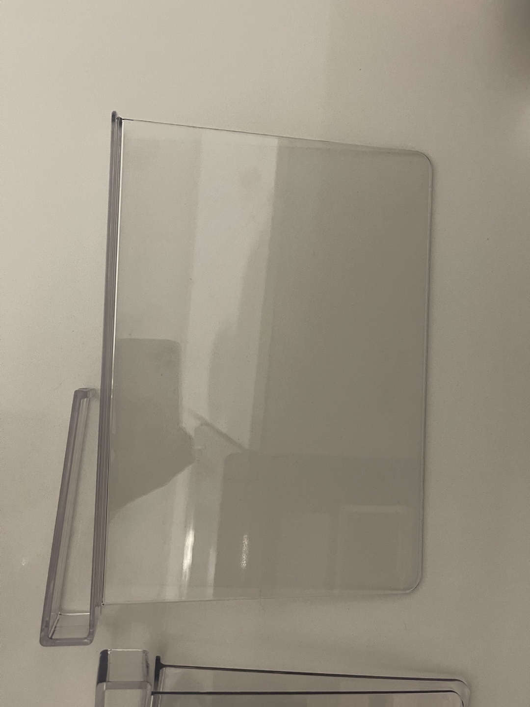 Acrylic Shelf Dividers - Clear