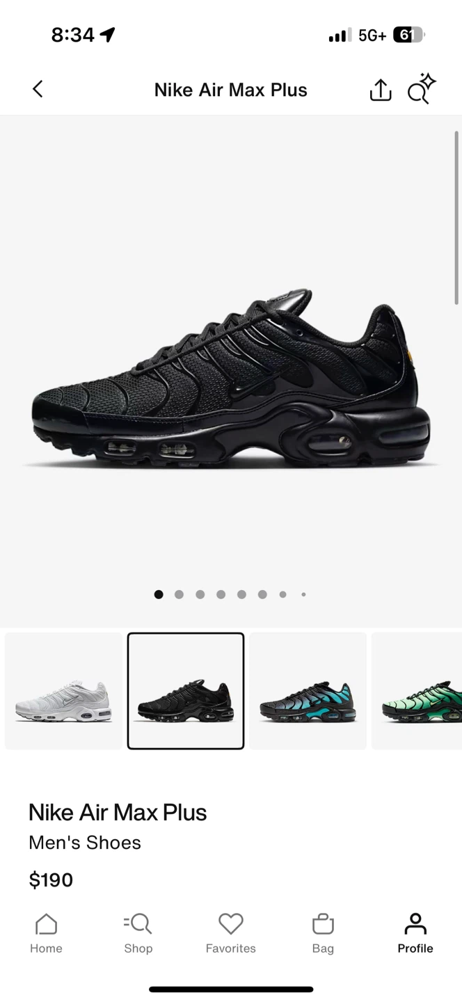 Nike Air Max Plus TN Men's Shoes - photo 3