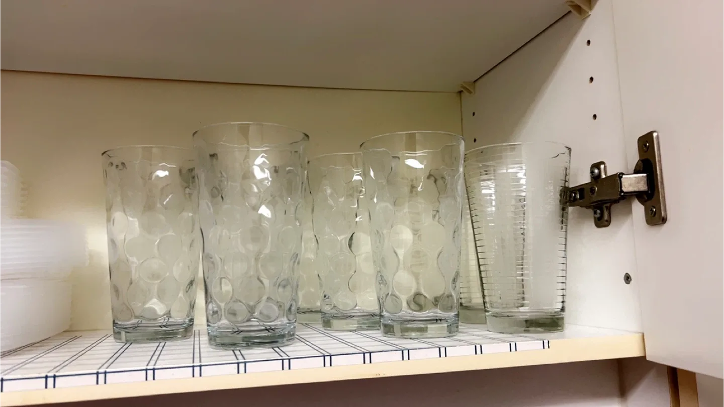 Set of 6 + 3 Clear Drinking Glasses thumbnail