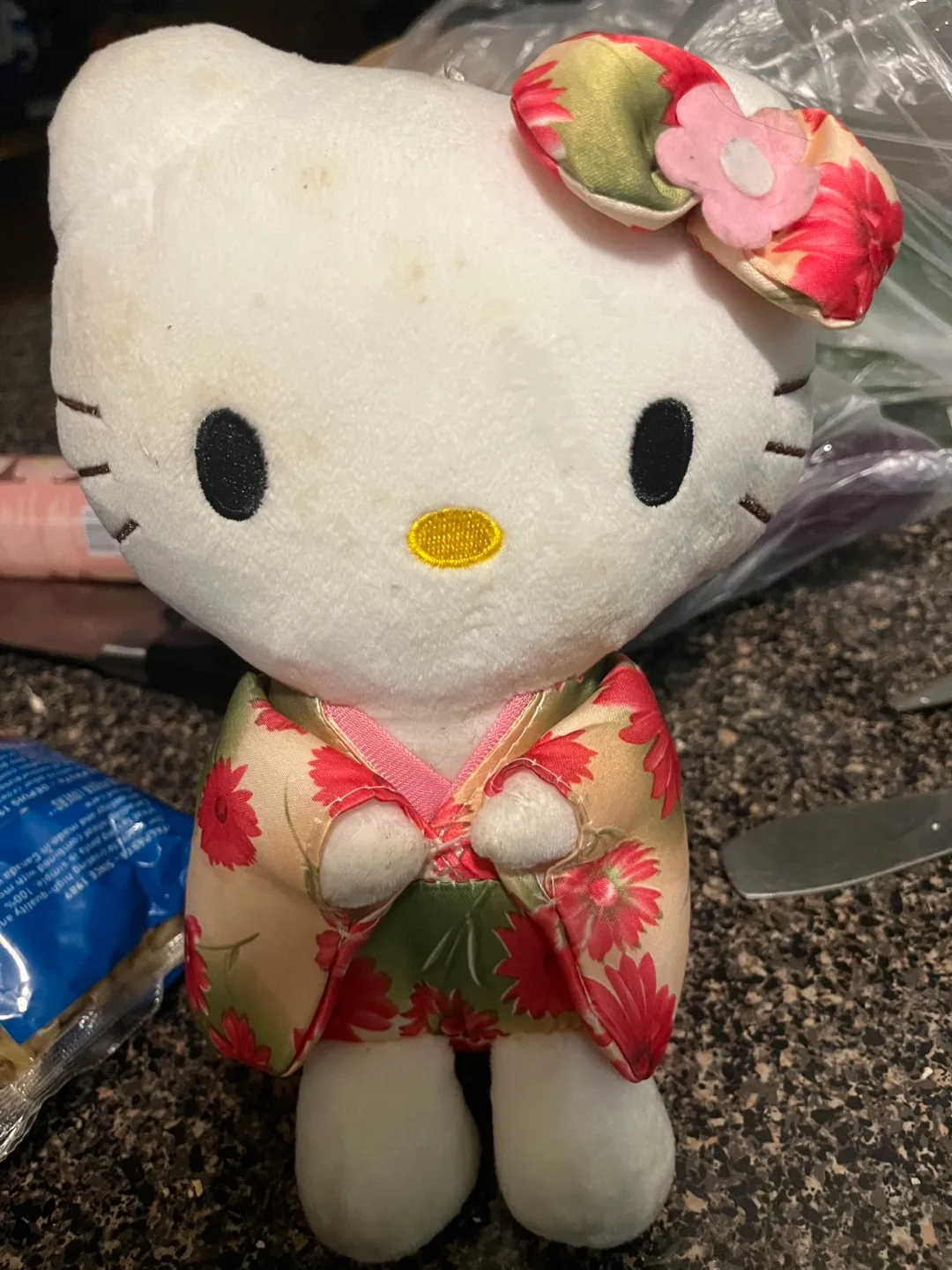Hello Kitty Plush Doll in Kimono