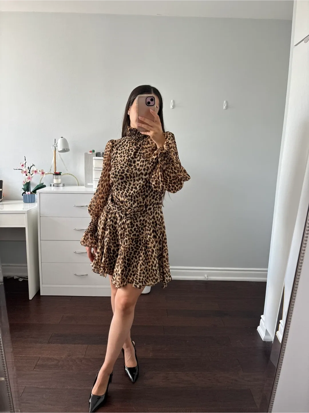 Zara l Leopard Print Dress - S image indicator(4)