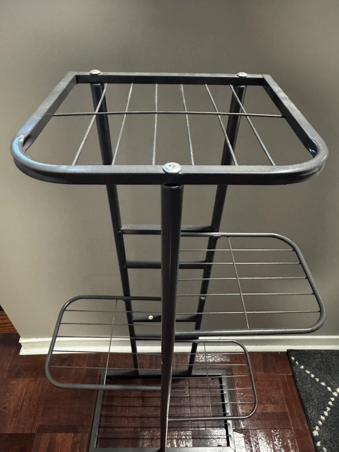 5 Tier Metal Plant Stand - Grey - photo 2