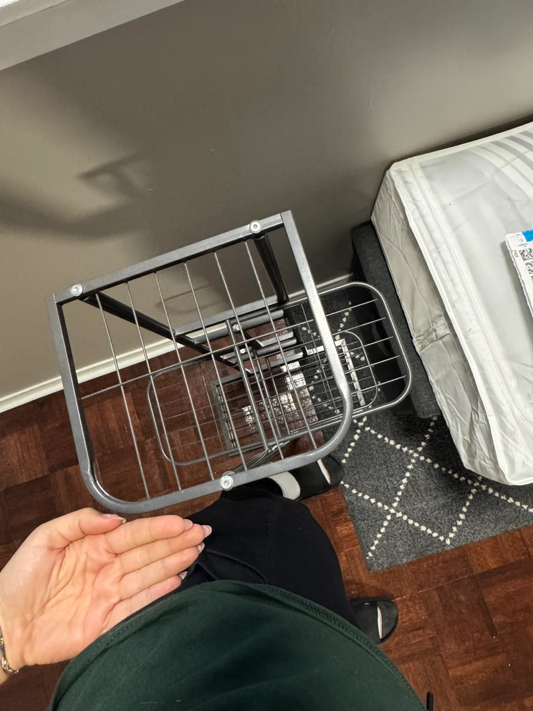 5 Tier Metal Plant Stand - Grey - photo 4