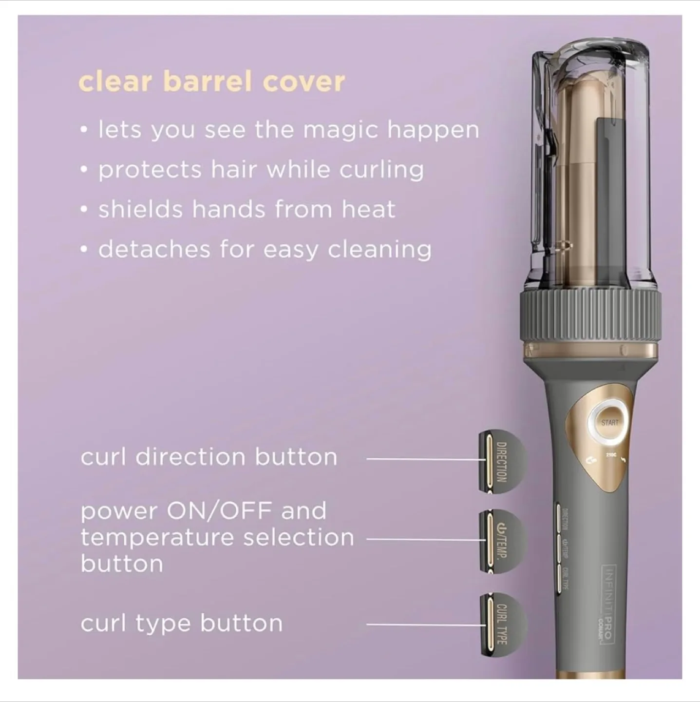 Conair Curl Secret Automatic Hair Curler image indicator(9)