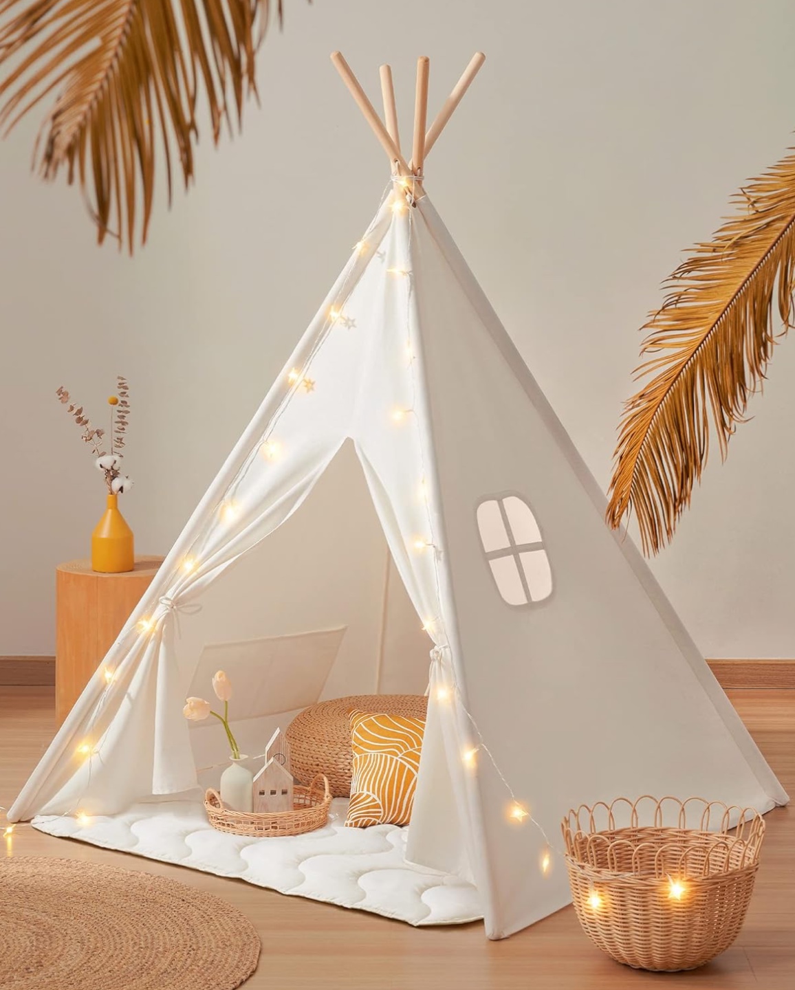 Tiny Land Kids Teepee Tent - 60 inches
