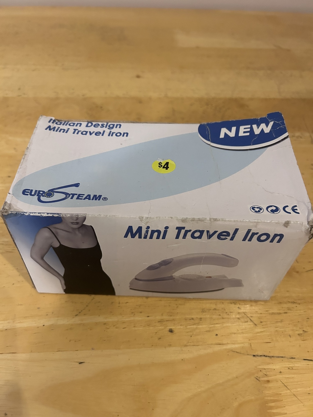 Eurosteam Mini Travel Iron - New in Box!