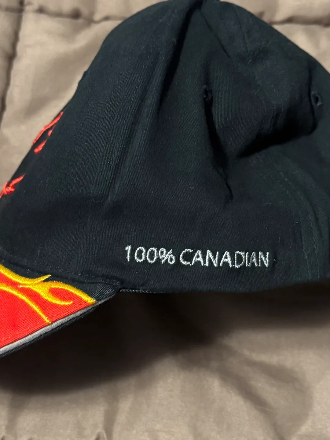 Black Red and Yellow Baseball Cap Hat image indicator(4)