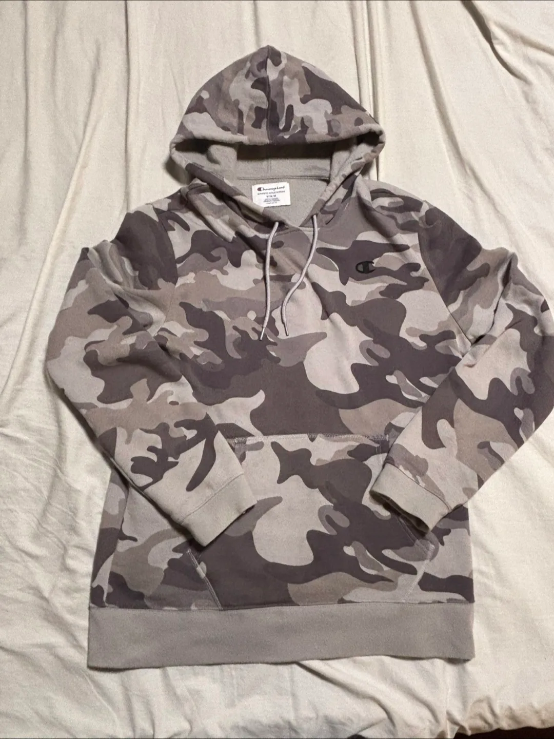 Champion Camo Hoodie in good condition