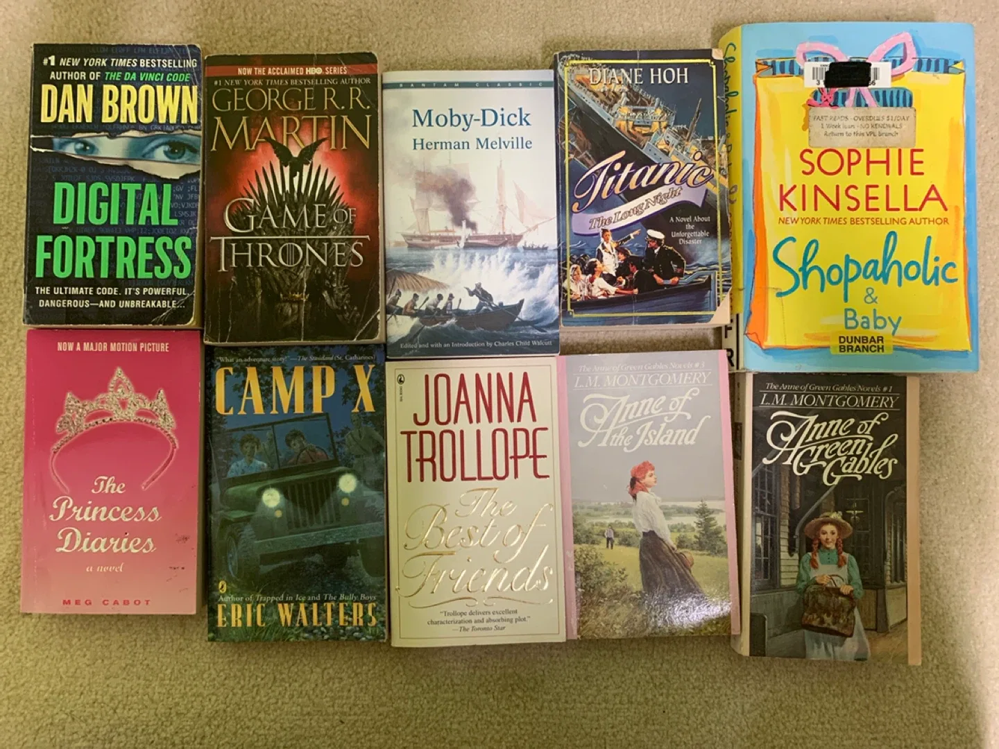 Mixed Lot of Paperback Books - Something for Everyone! image indicator(4)