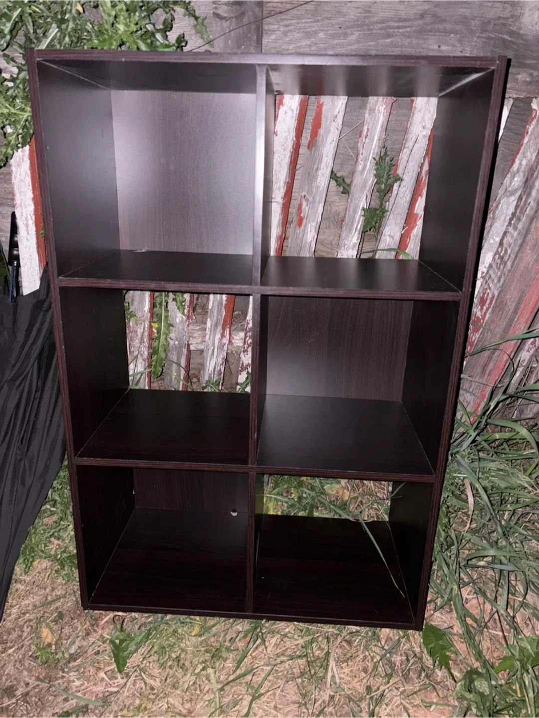 Brown 6-Cube Storage Shelf thumbnail