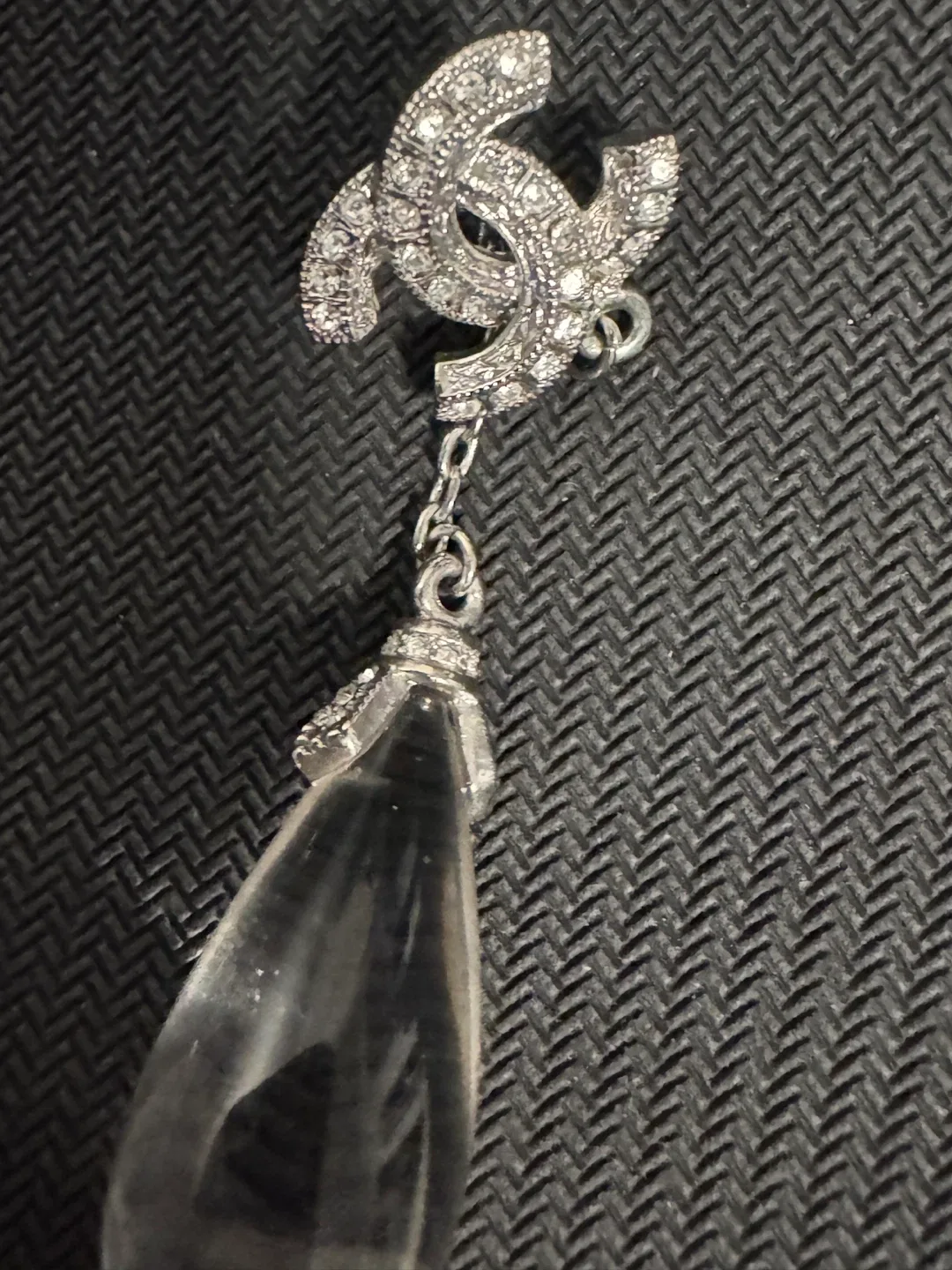 One Chanel Dangle Drop Earring thumbnail