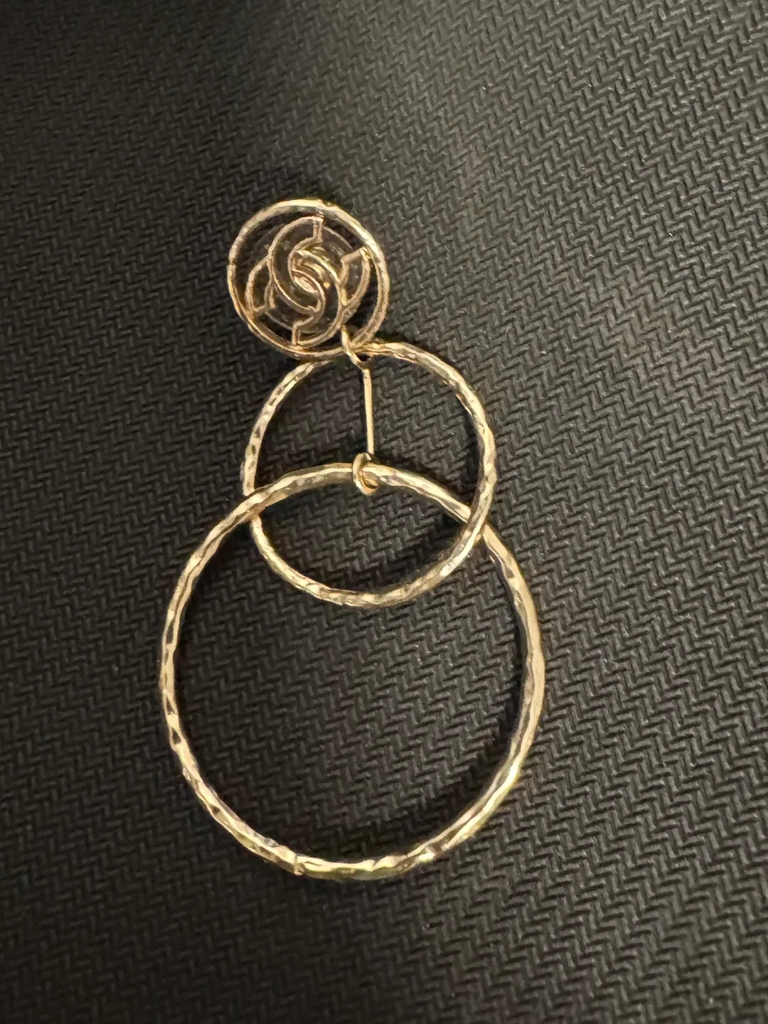 One Chanel Gold Earrings thumbnail