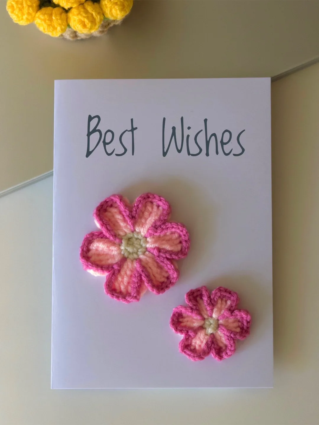 Handmade crochet greeting cards image indicator(2)
