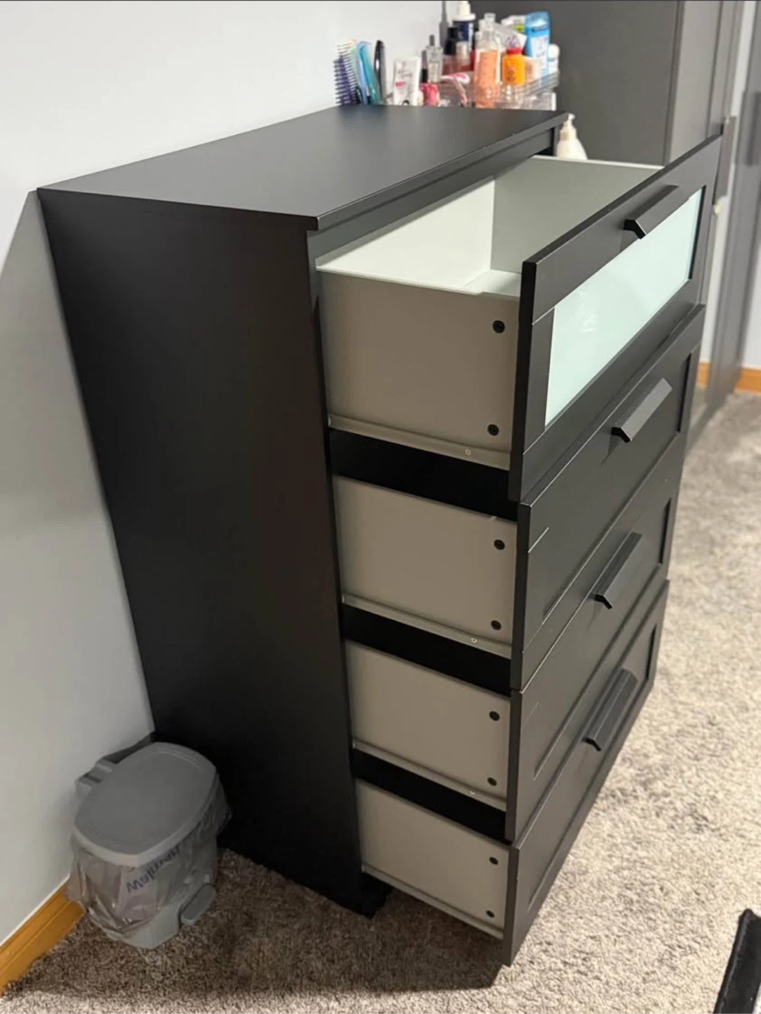 Chest of Drawers - Black - photo 4