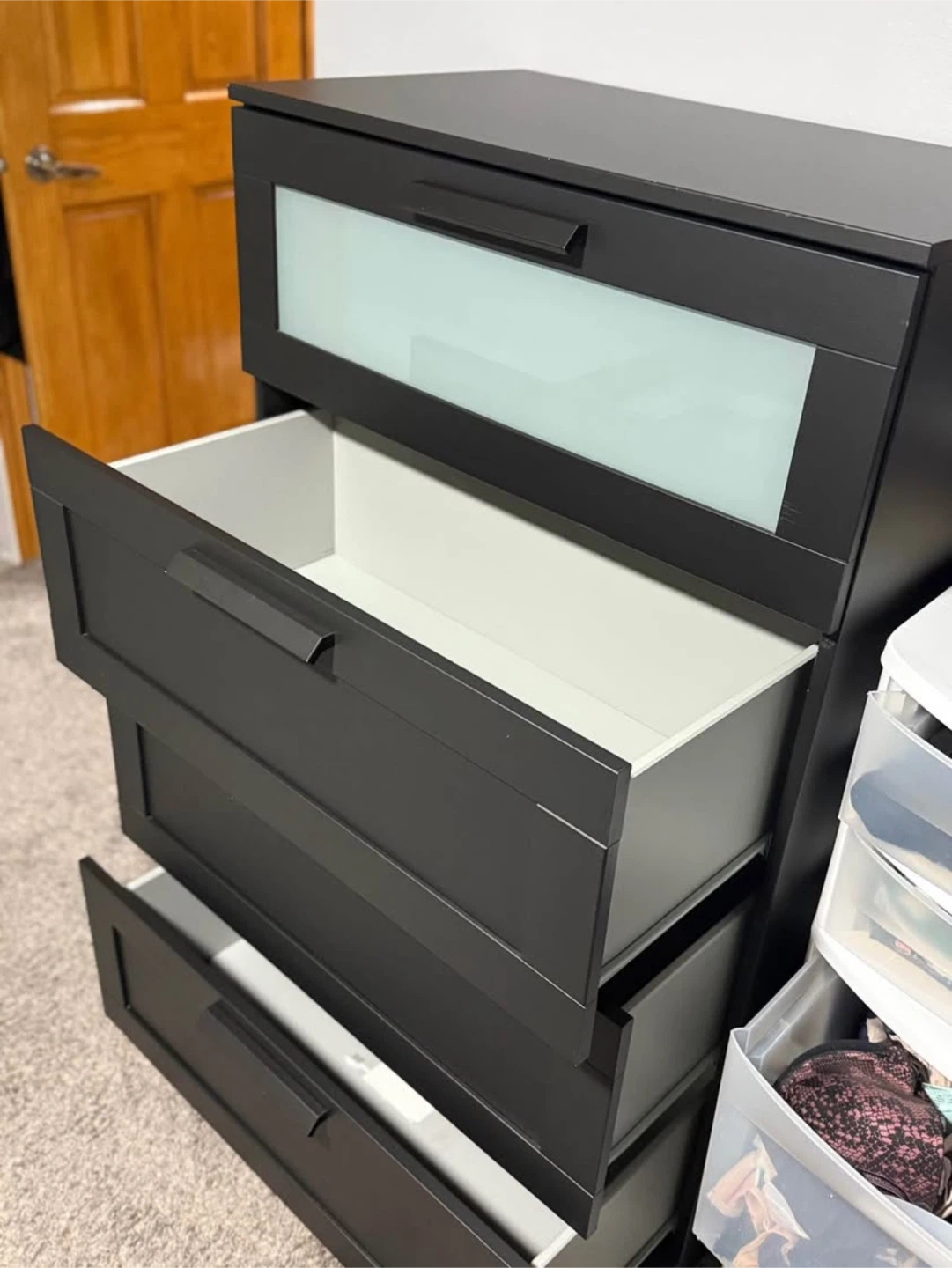 Chest of Drawers - Black - photo 3