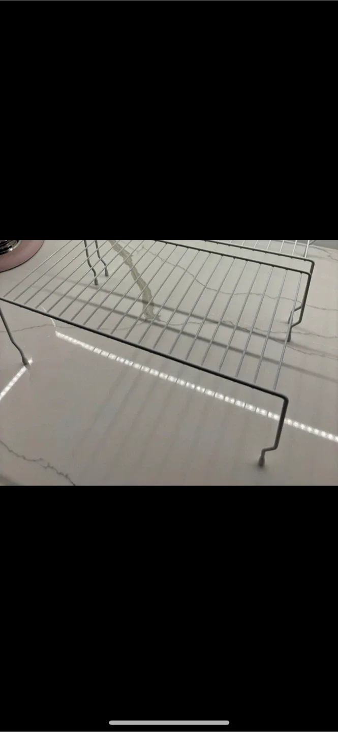 White Wire Shelf Organizer thumbnail