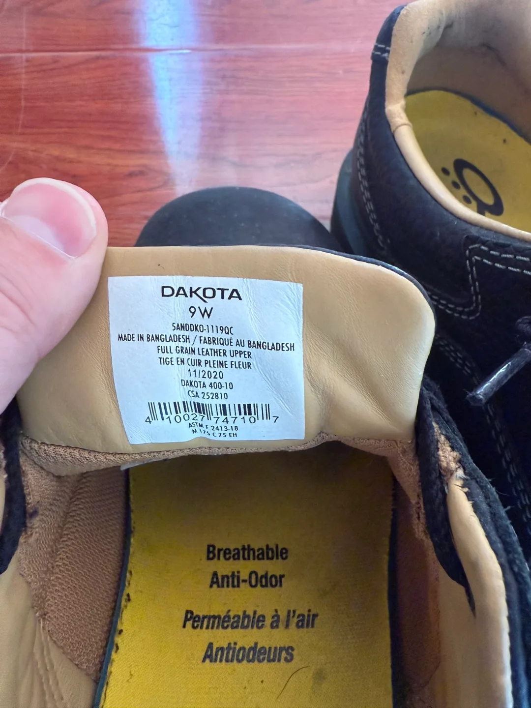 Dakota Steel Toe/Shank Leather Shoes image indicator(4)