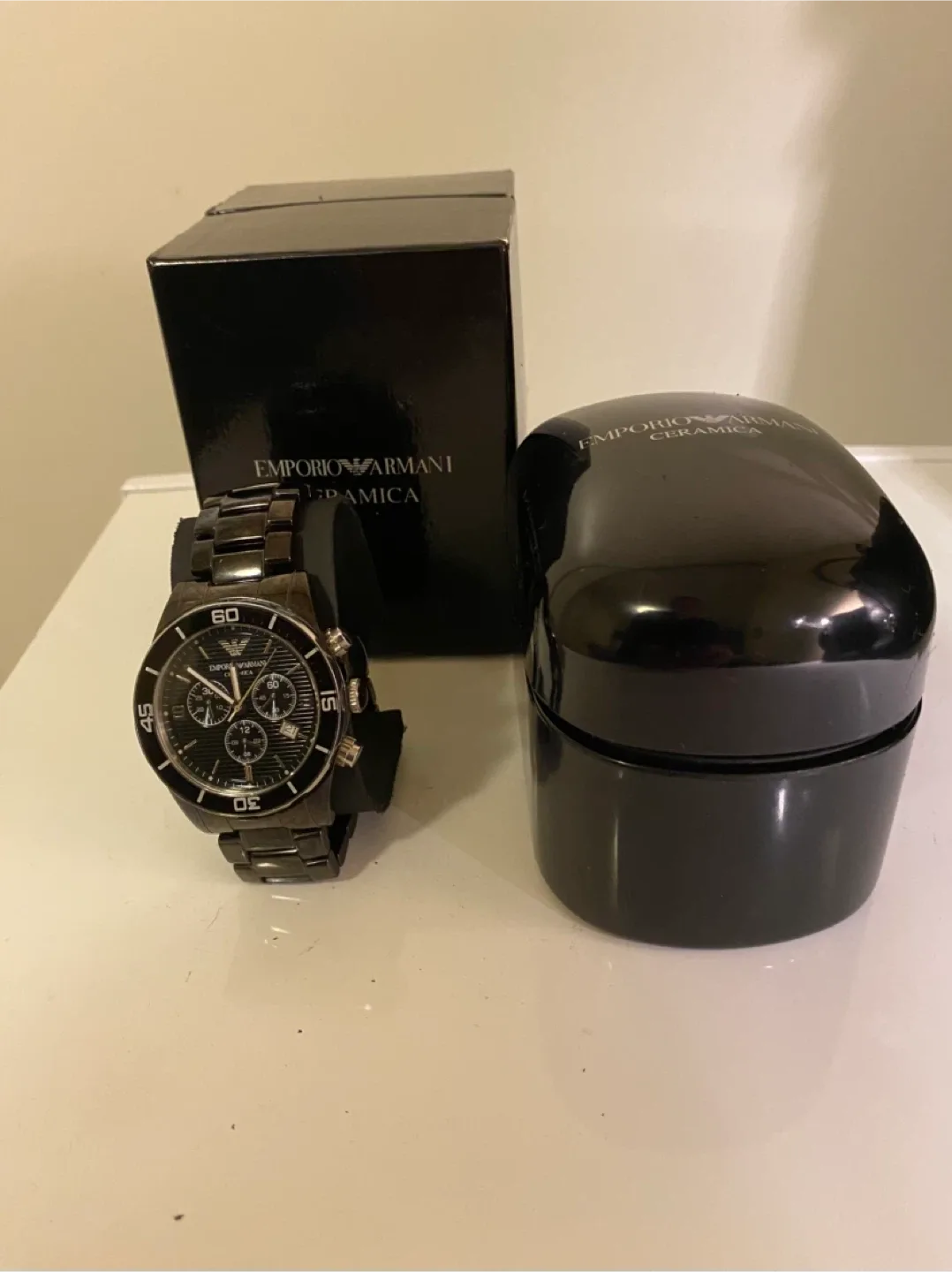 Emporio Armani Ceramica Watch image indicator(3)