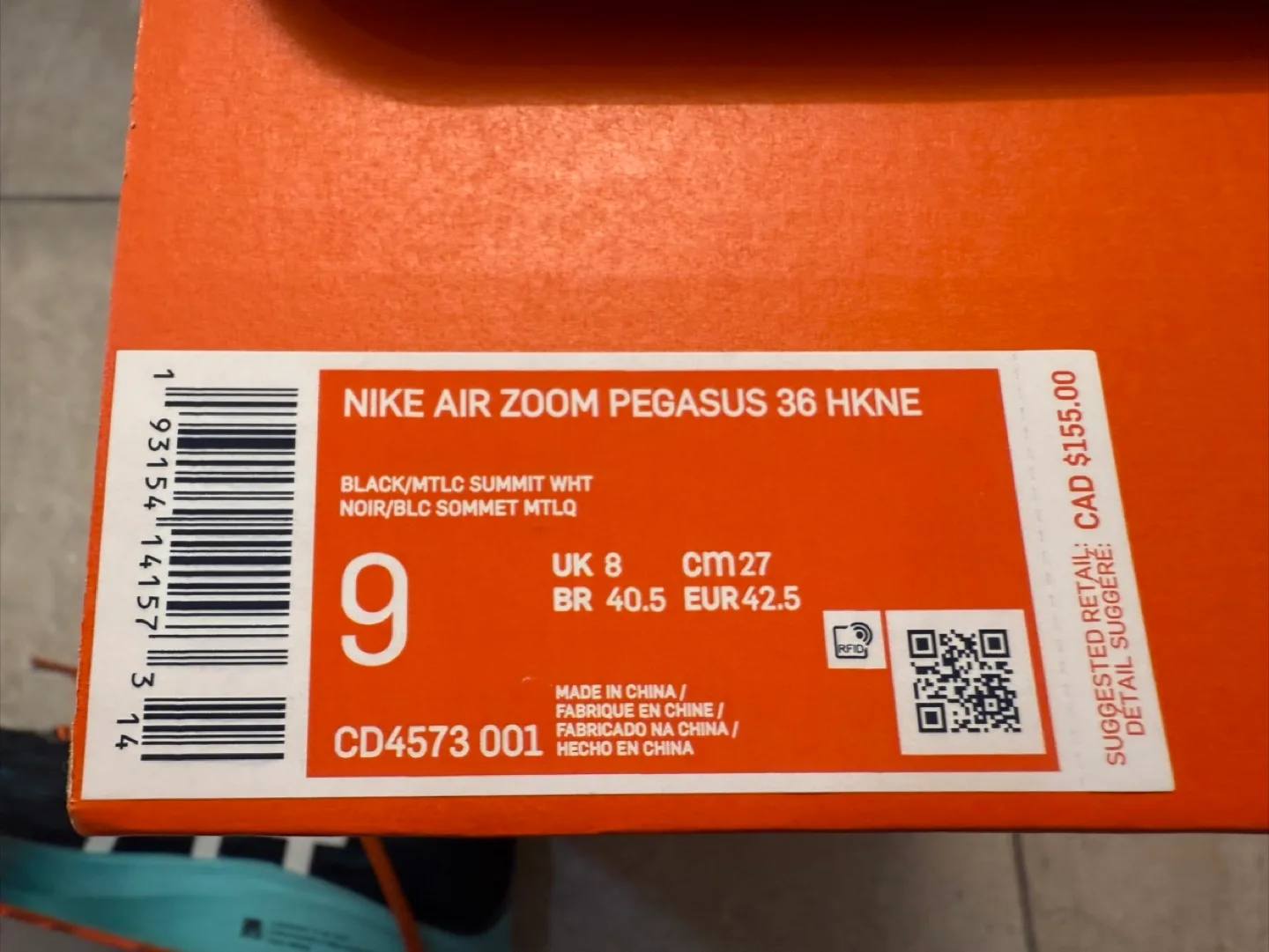 Nike Air Zoom Pegasus 36 HKNE-Ekiden men’s 9 image indicator(7)