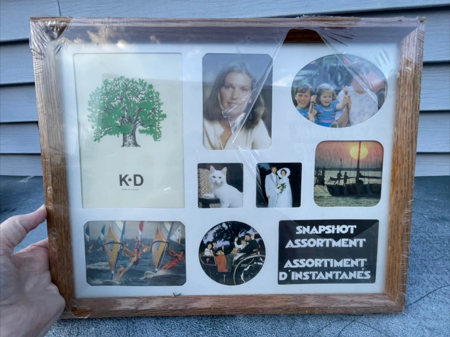 Wooden Collage Picture Frame - New in Package thumbnail