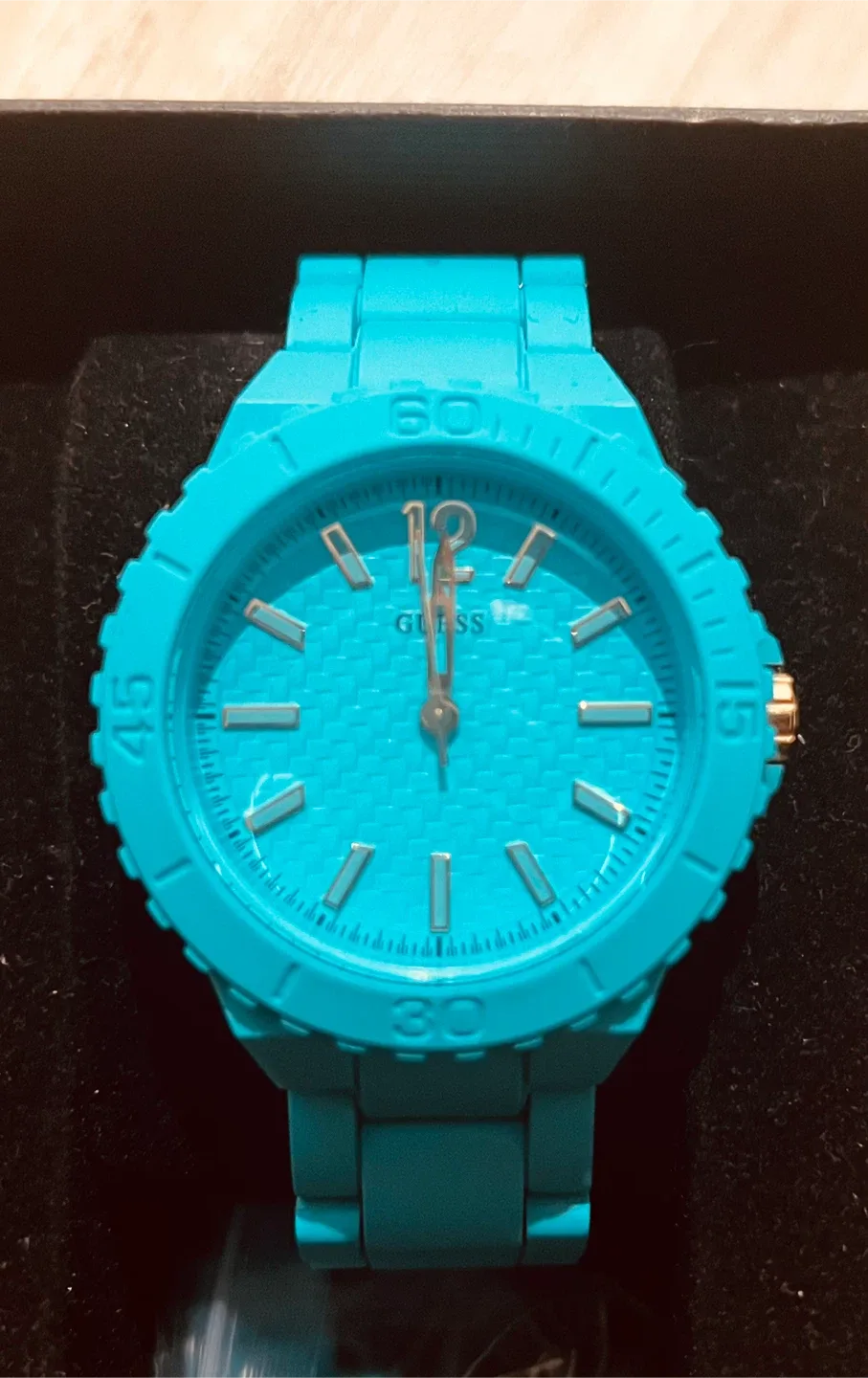 Guess Watch - Aqua Blue with Box image indicator(2)