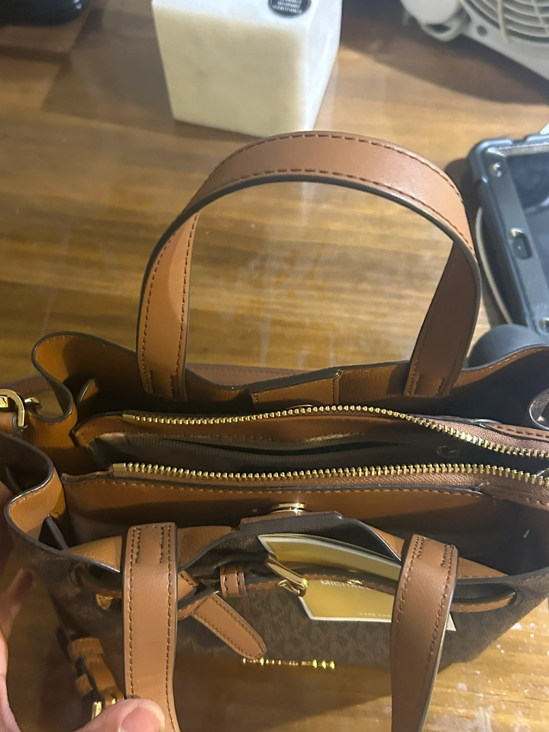 Michael Kors Satchel Brown - photo 2