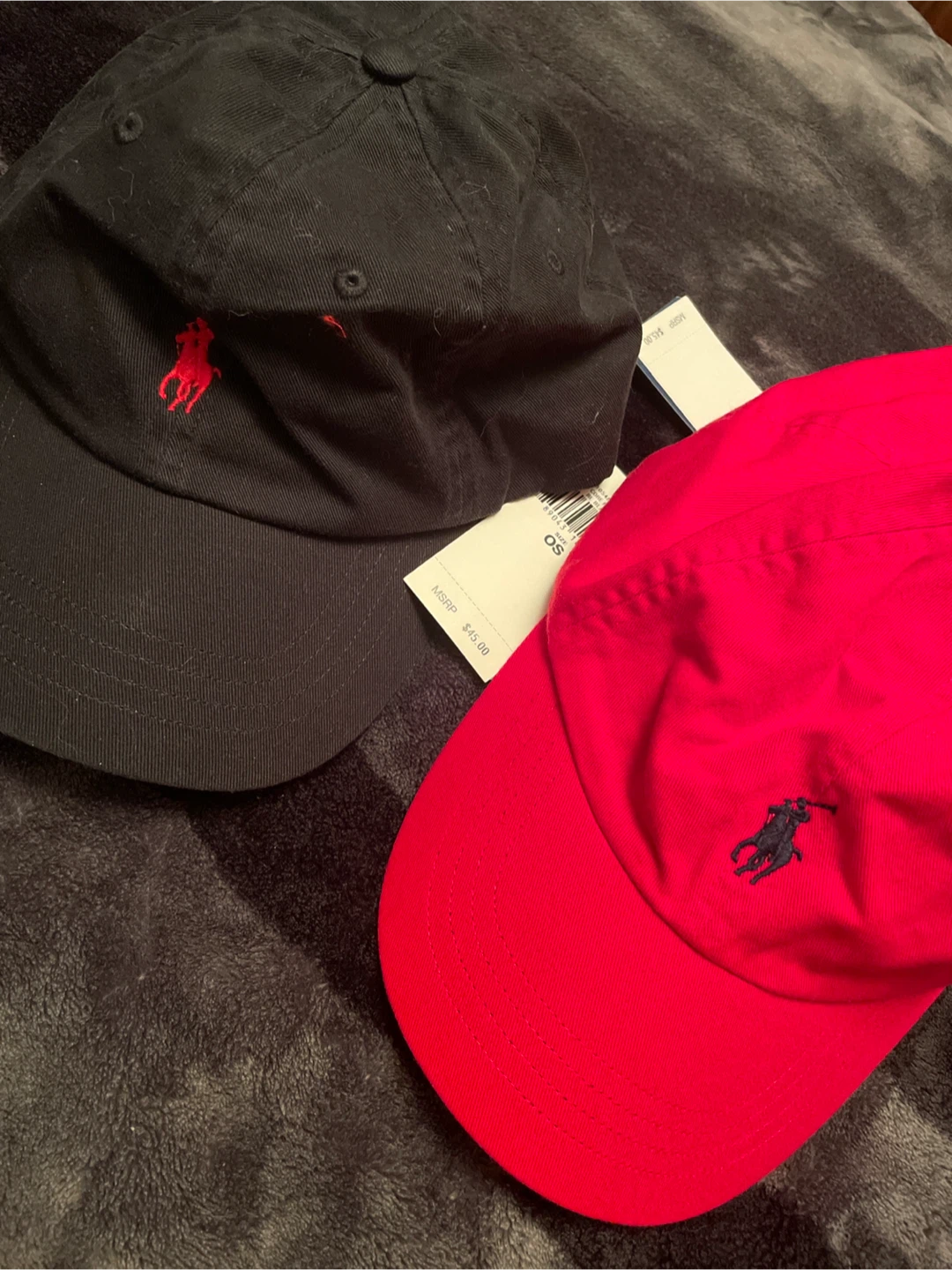 Polo Ralph Lauren Hats - Black & Red