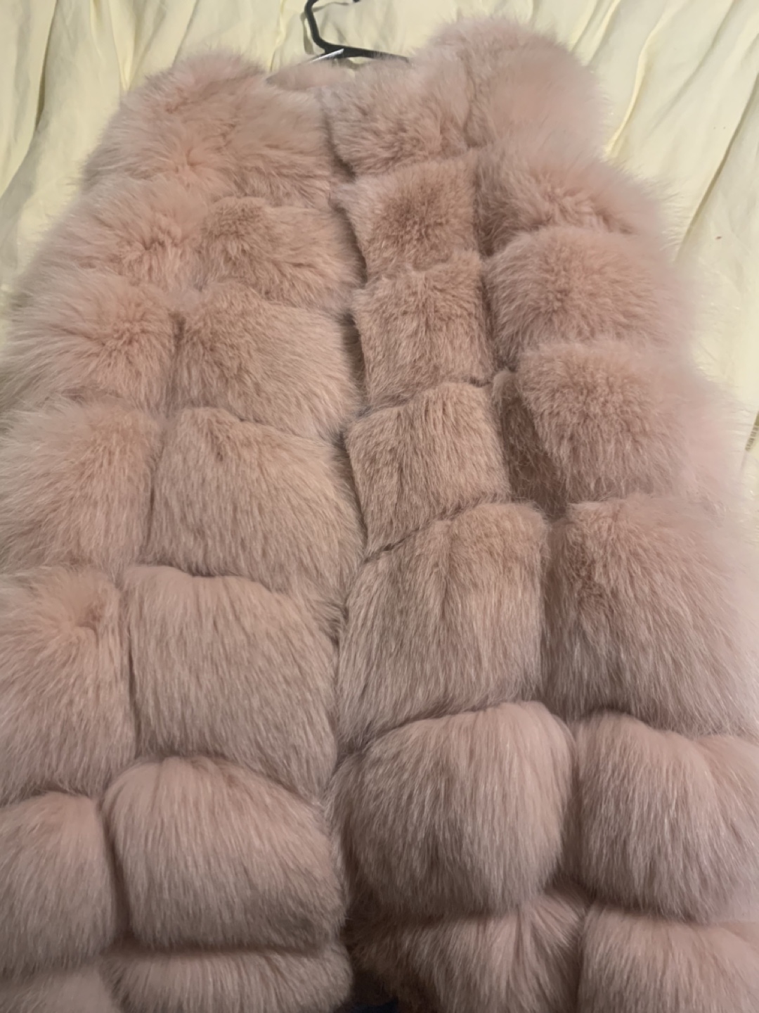 Pink Fur Vest