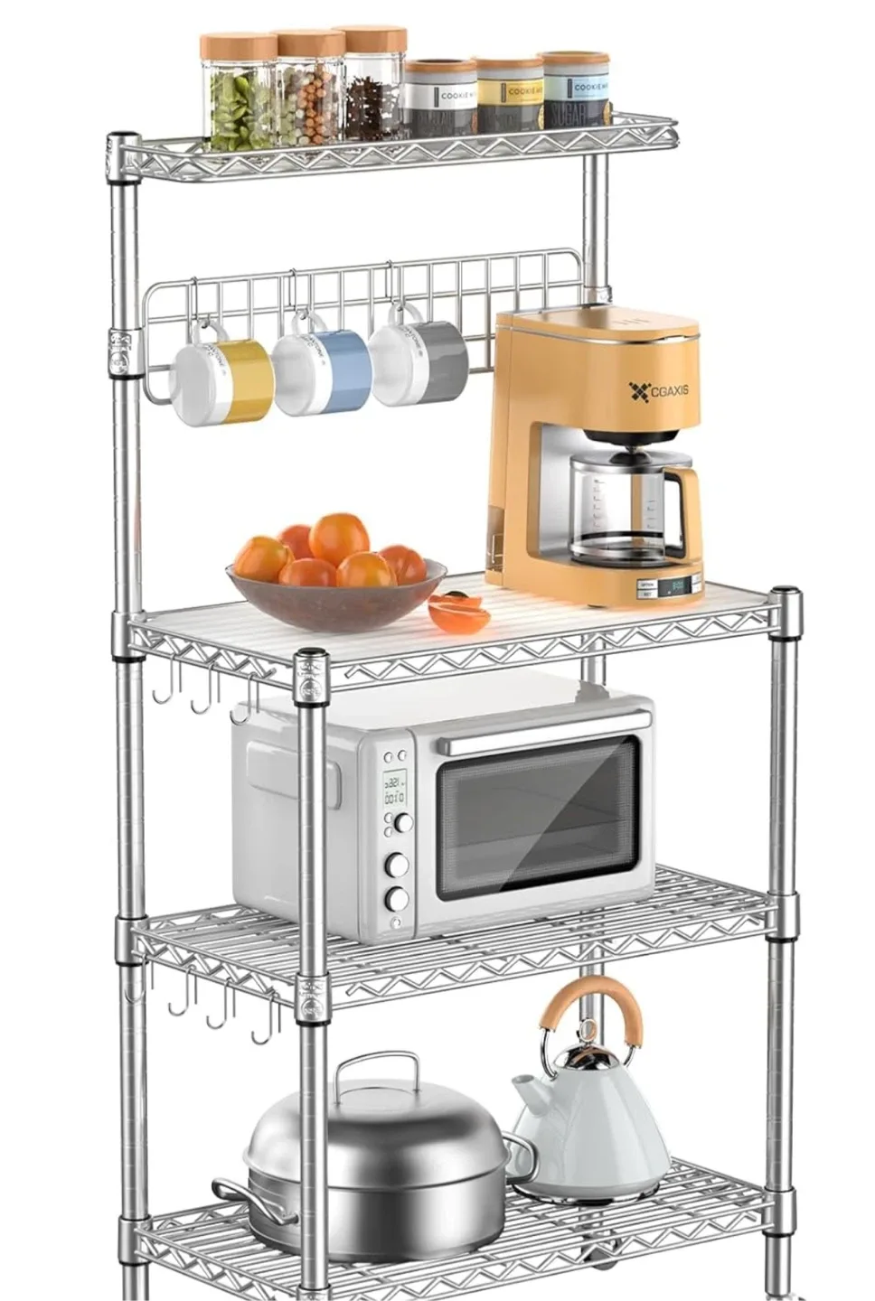 Baker’s rack - Chrome Wire Shelving Unit thumbnail