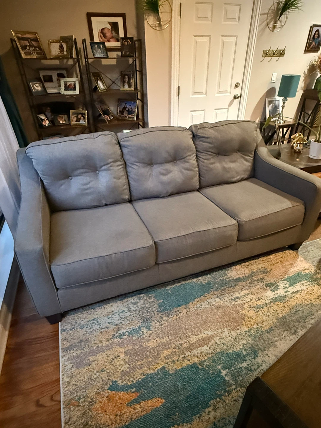 Gray Sofa and Loveseat Set - photo 2