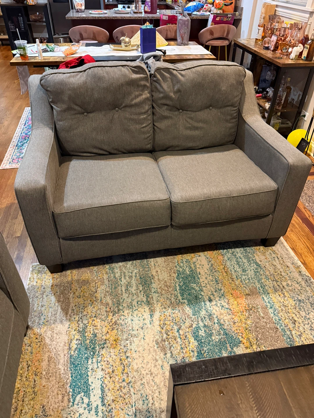 Gray Sofa and Loveseat Set - photo 3