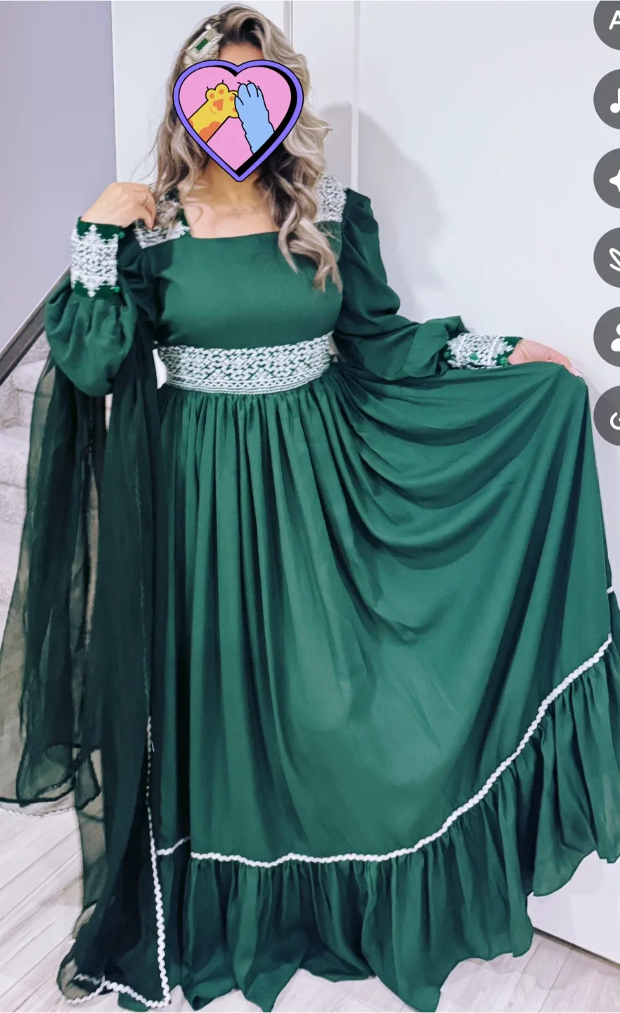 Green Maxi Dress image indicator(3)