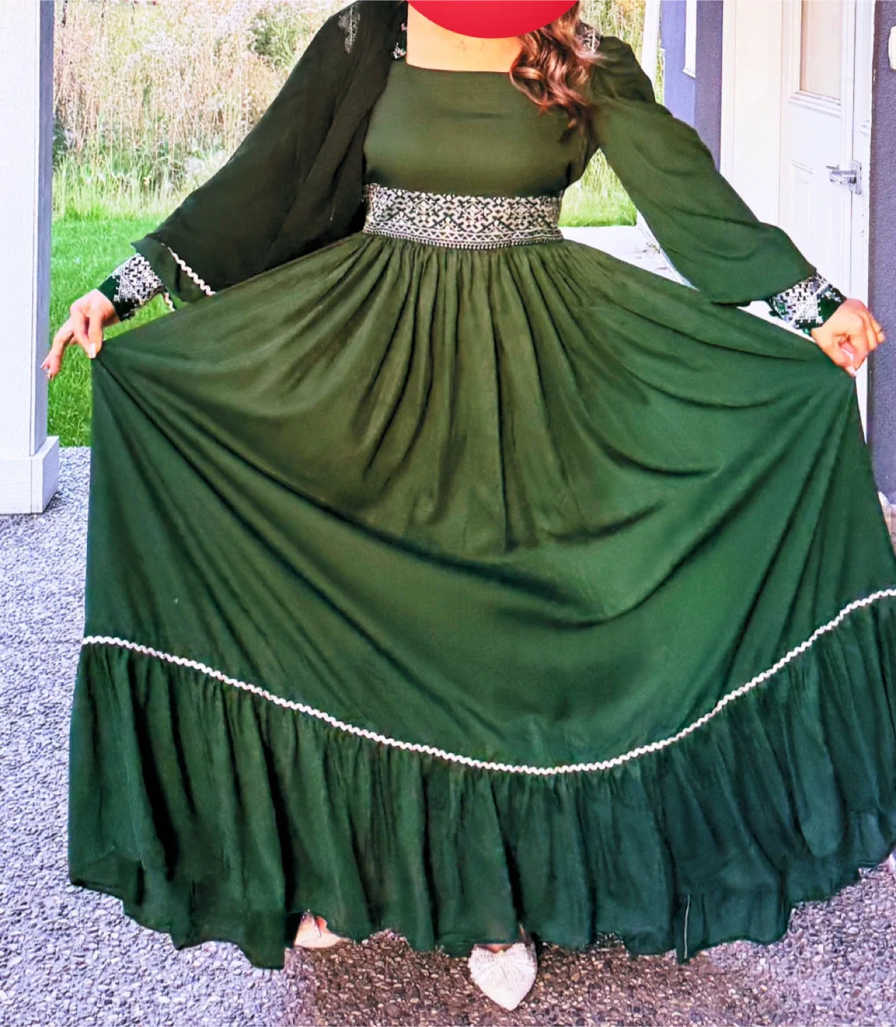 Green Maxi Dress image indicator(2)