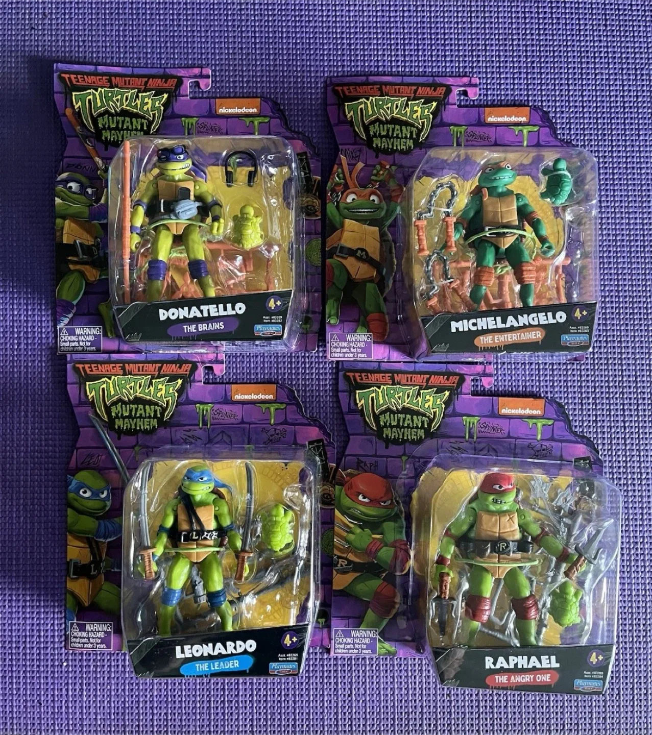 Teenage Mutant Ninja Turtles Mutant Mayhem Action Figures 🥕 thumbnail