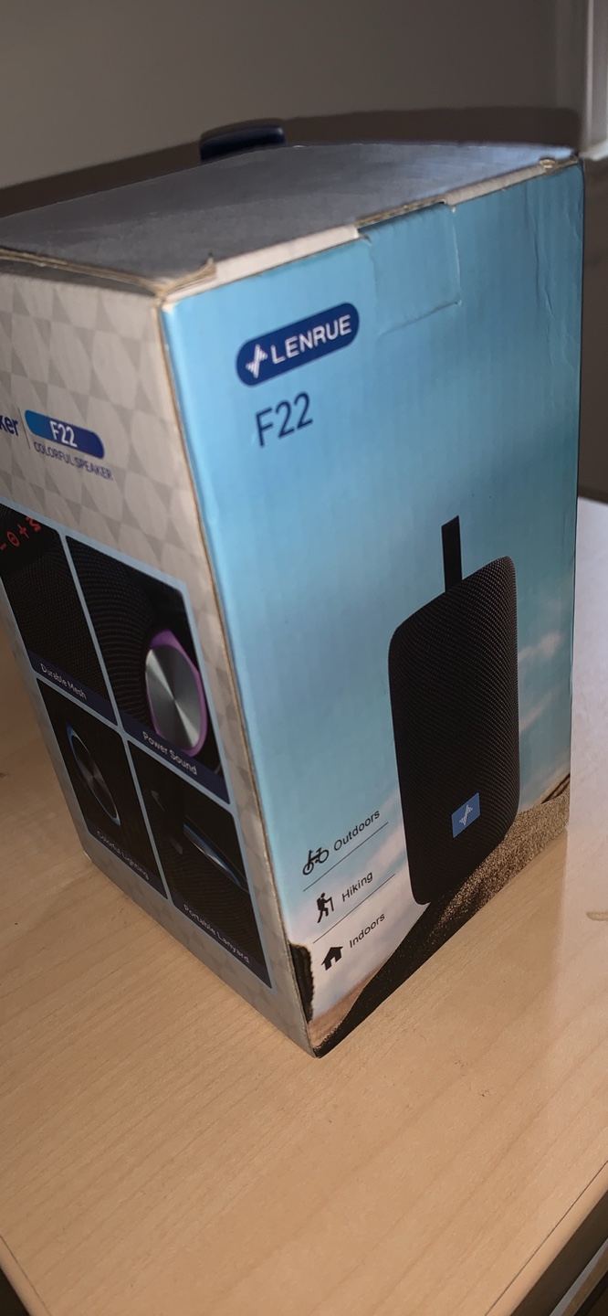 LENRUE F22 Wireless Speaker - New in Box!