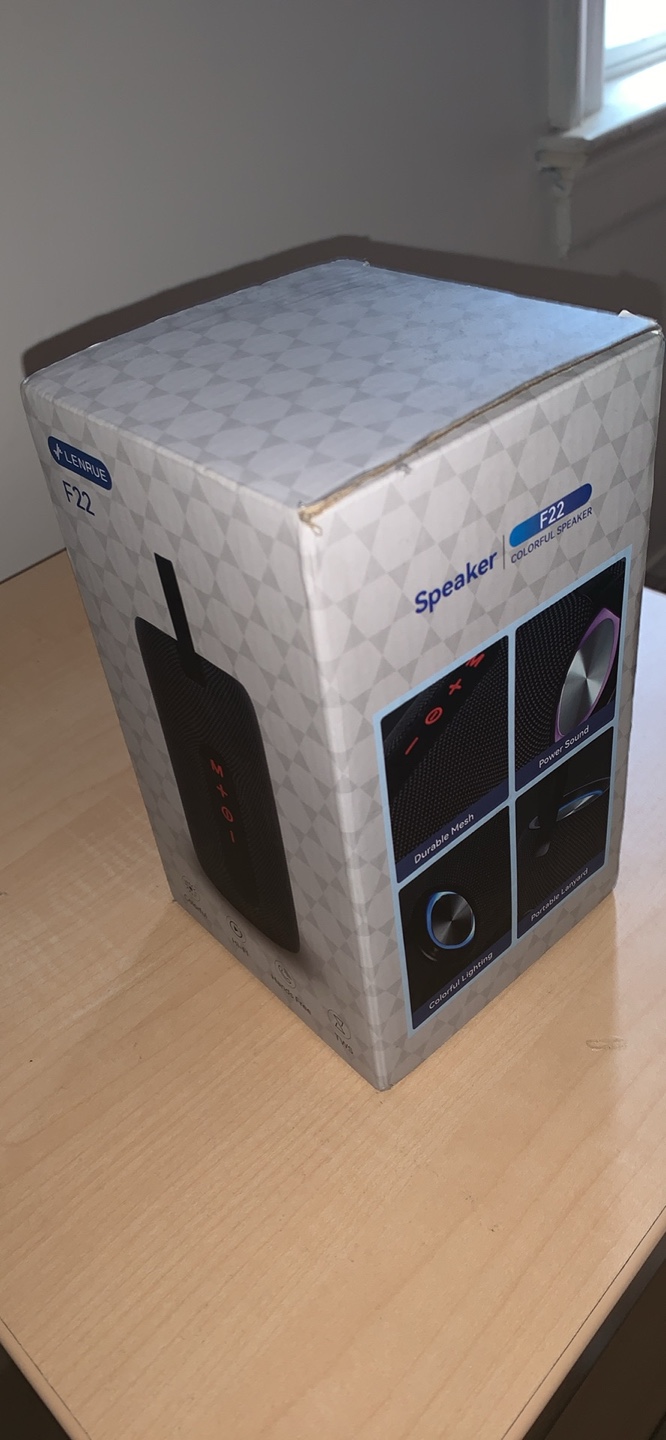 LENRUE F22 Wireless Speaker - New in Box! - photo 2