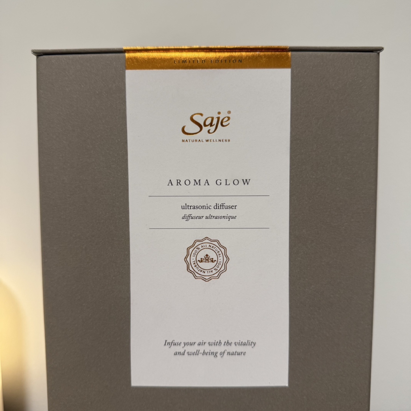 Saje Limited Edition Ultrasonic Diffuser Light - photo 3