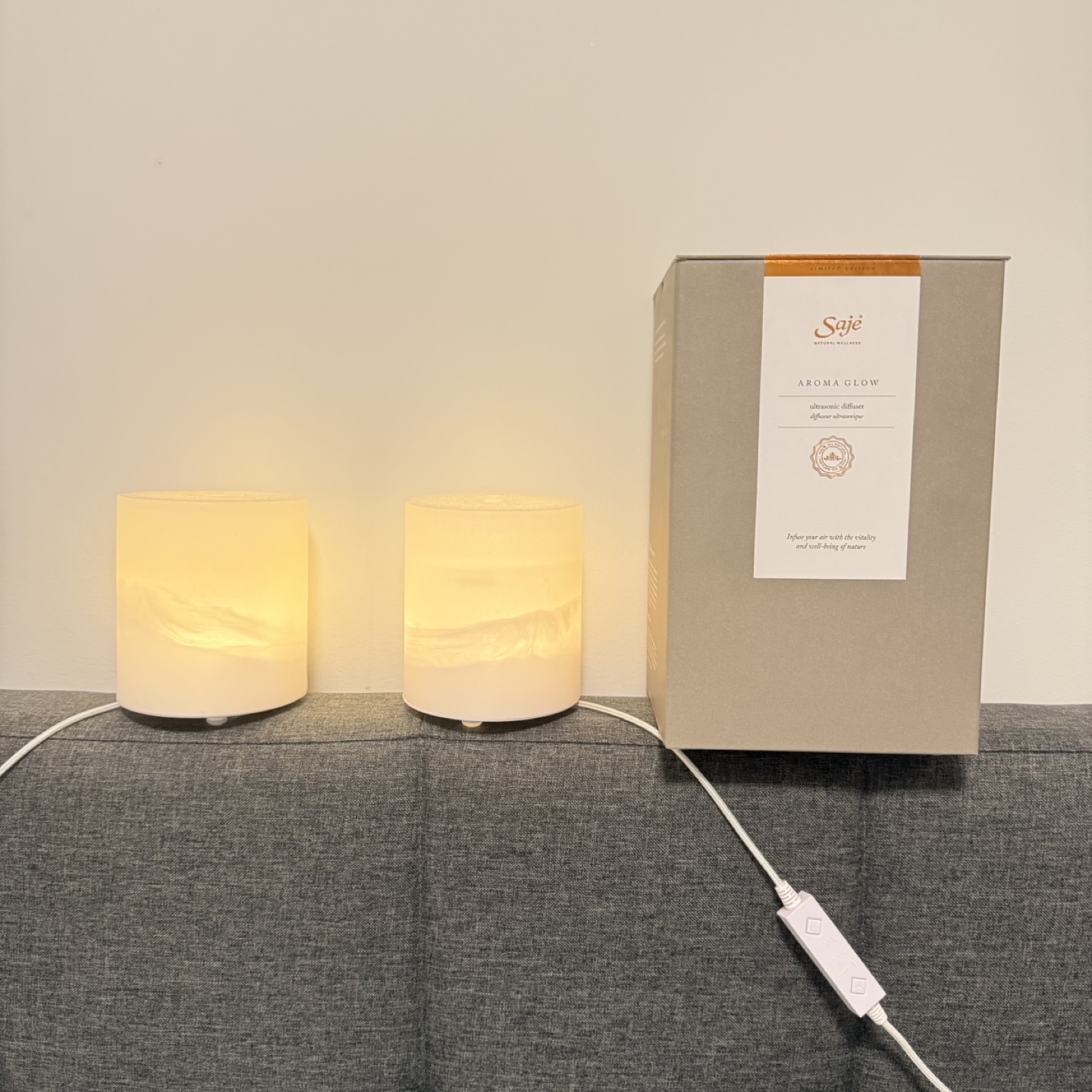 Saje Limited Edition Ultrasonic Diffuser Light