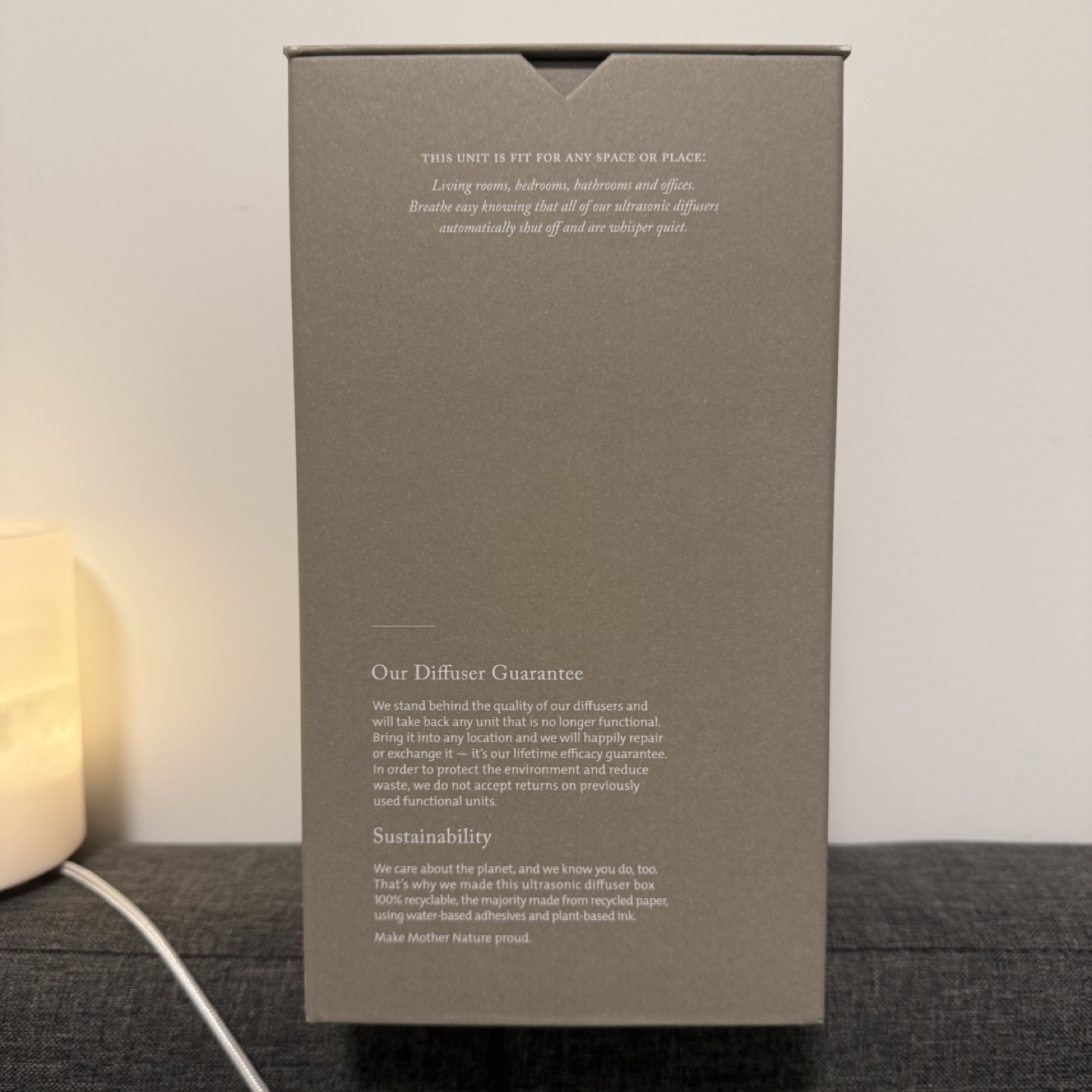 Saje Limited Edition Ultrasonic Diffuser Light - photo 5