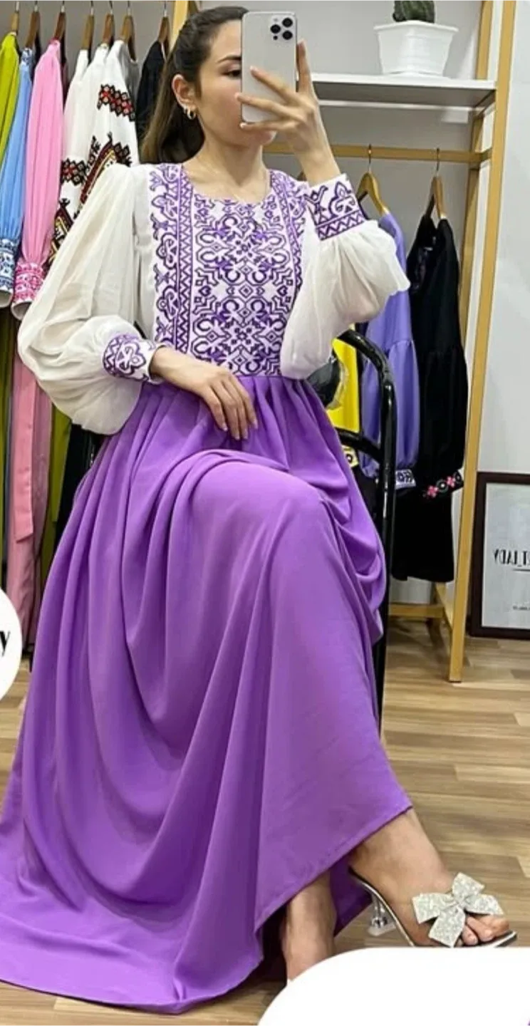 Purple Maxi Dress image indicator(2)