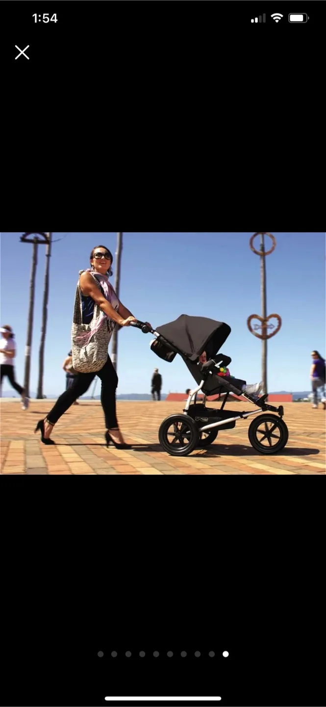 4 Piece Baby Set - Stroller, Play Bouncer, Bath Tub, Toy image indicator(2)