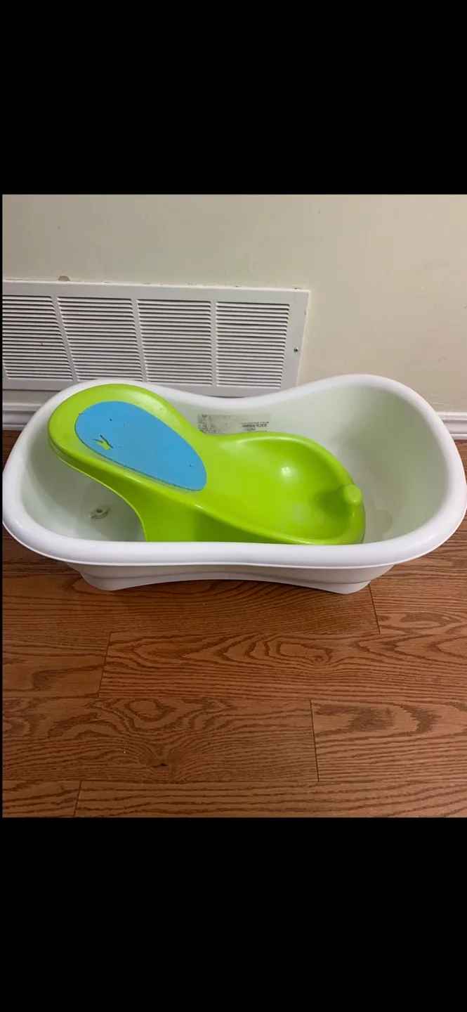 4 Piece Baby Set - Stroller, Play Bouncer, Bath Tub, Toy image indicator(7)