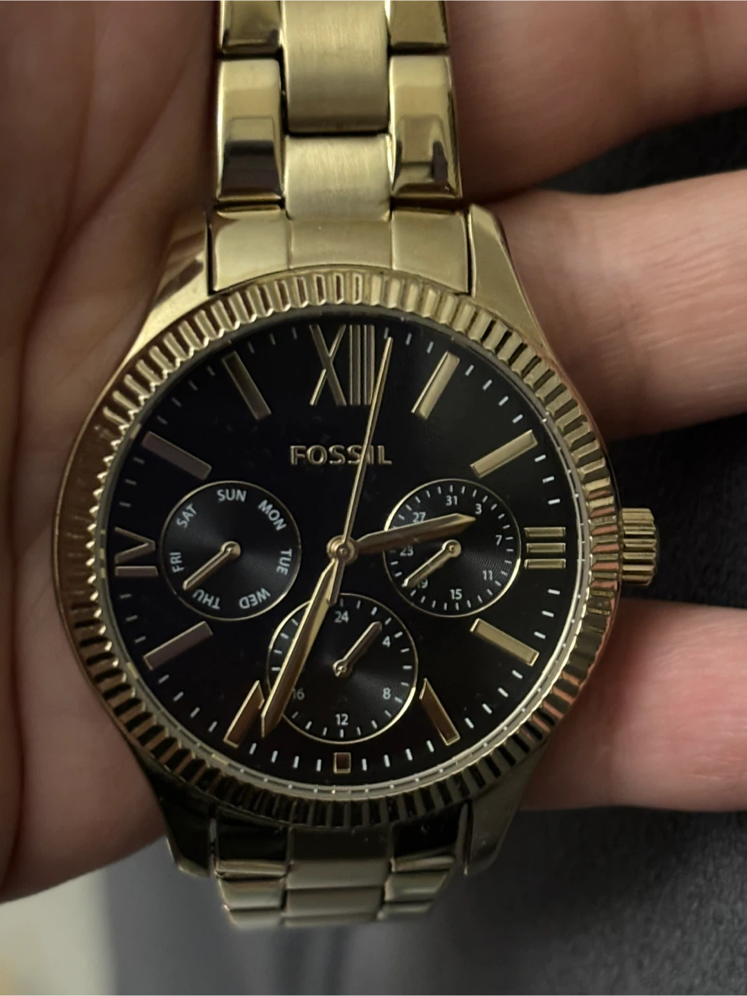 Fossil Women's Gold-Tone Multifunction Watch