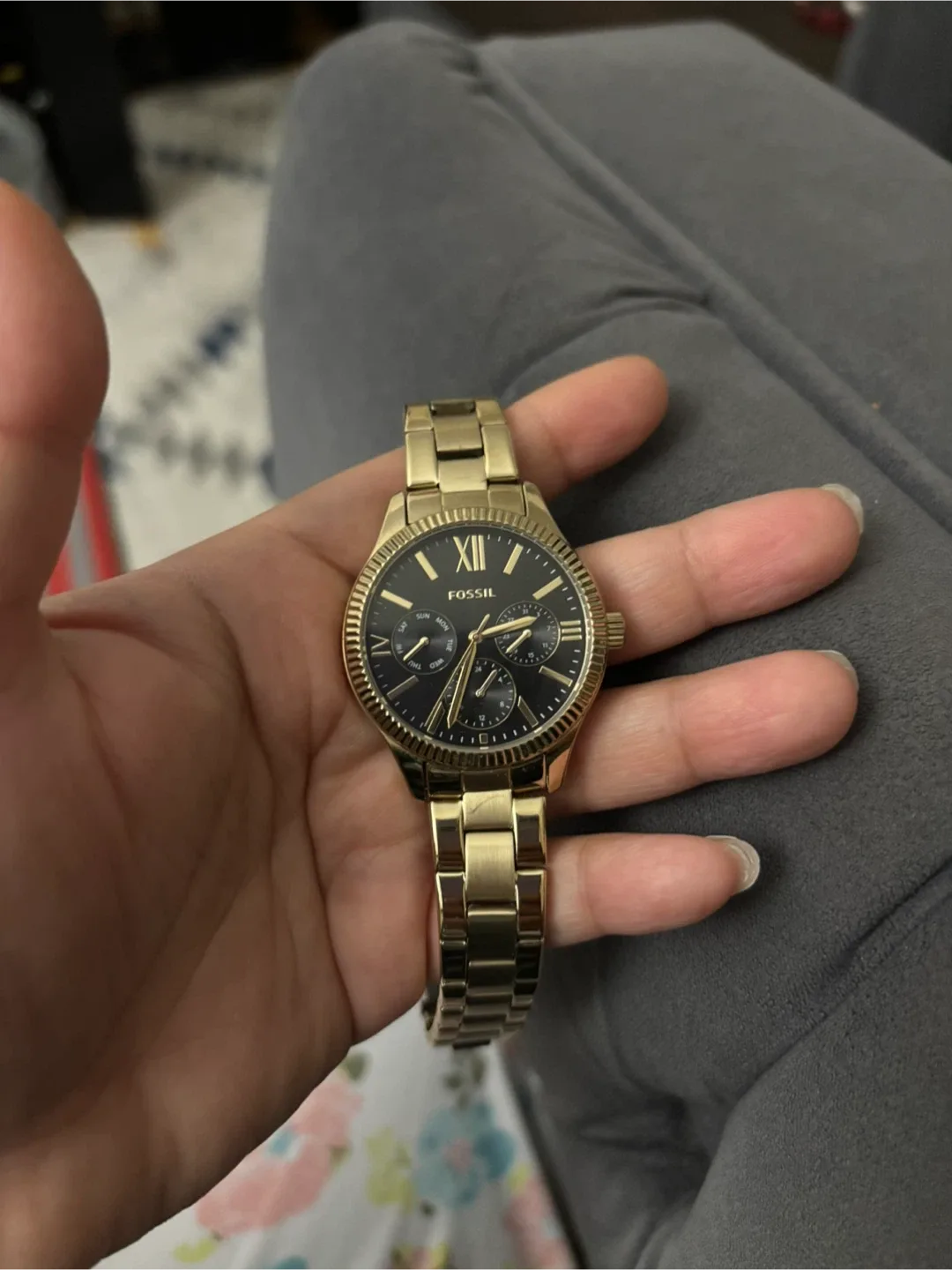 Fossil Women's Gold-Tone Multifunction Watch image indicator(2)