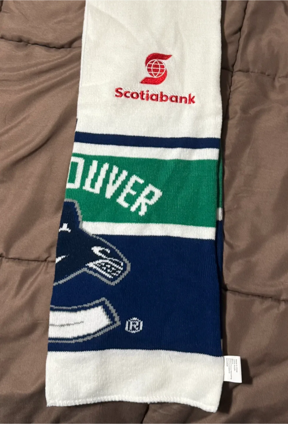 Vancouver Canucks Scotiabank Scarf image indicator(2)