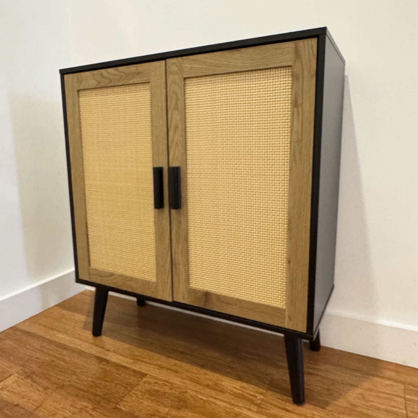 Rattan Sideboard Storage Cabinet