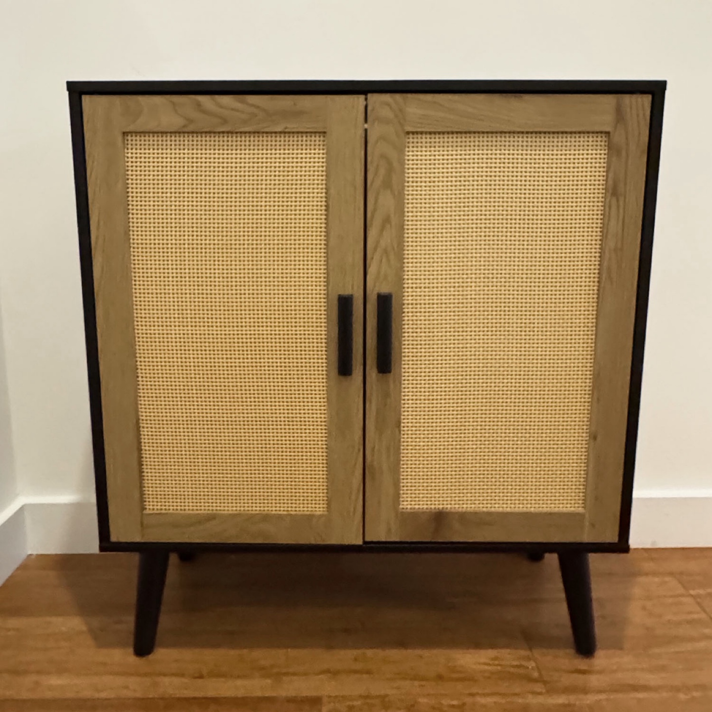 Rattan Sideboard Storage Cabinet - photo 2