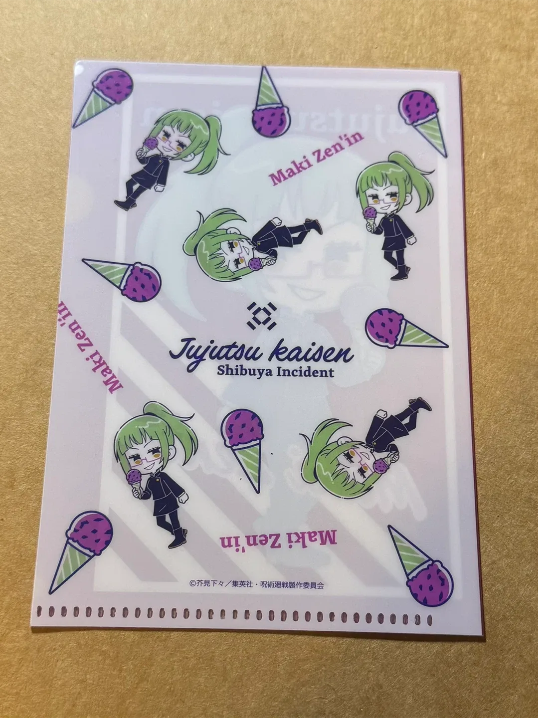 Jujutsu Kaisen Maki Zenin Mini Folder image indicator(2)